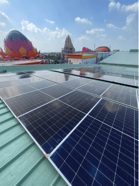 Thi công hệ thống mặt trời 2mwp tại Công ty TNHH Chế Biến Thực Phẩm Bánh Pía - Lạp Xưởng Tân Huê Viên - xã An Ninh, TP. Cần Thơ - hình 2