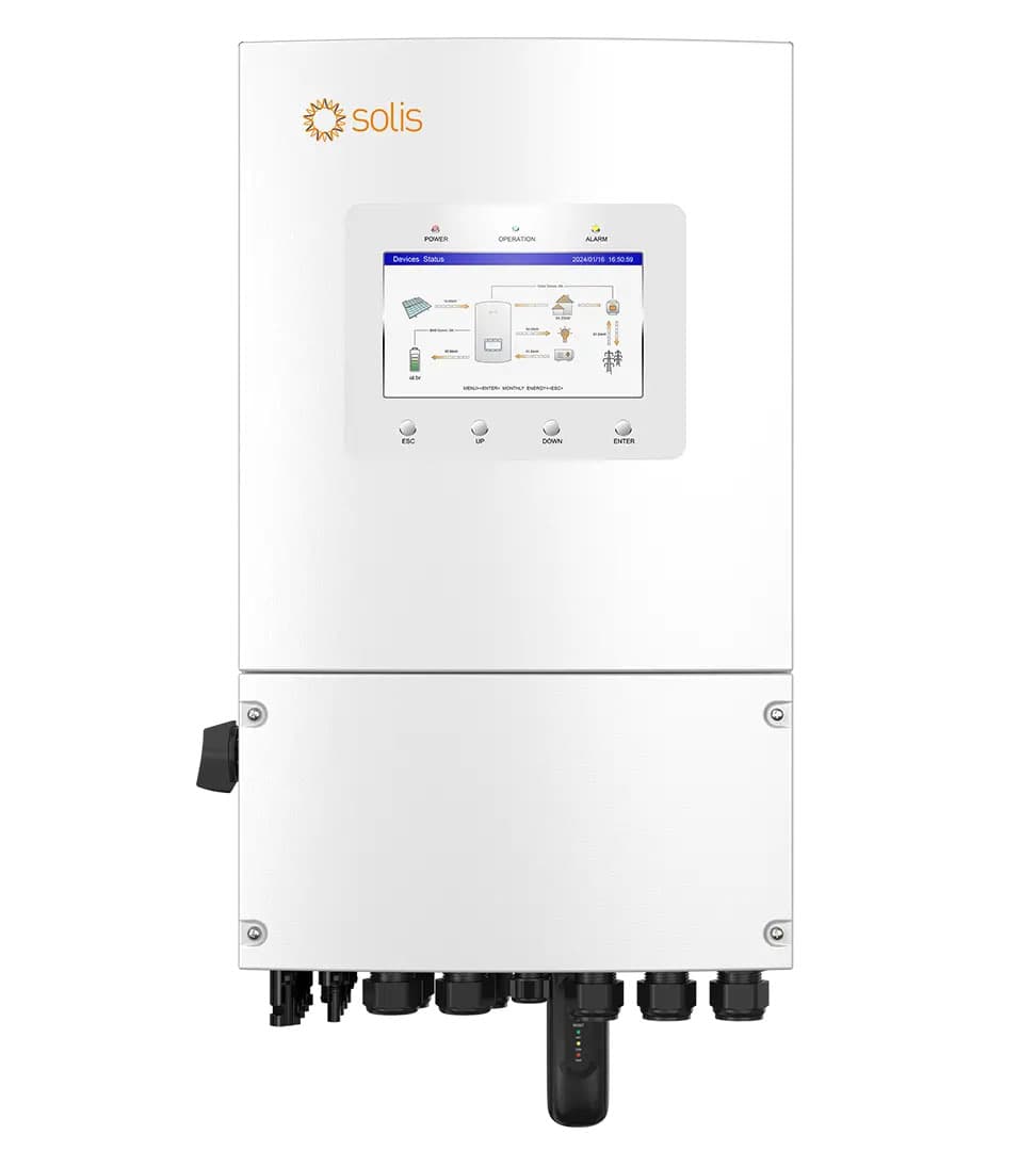 Biến tần Inverter Hybrid Solis 6kW_Có Màn Hình LCD